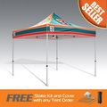 Best Seller Promo Tent 10x10 Fully Digital Printed Steel Frame